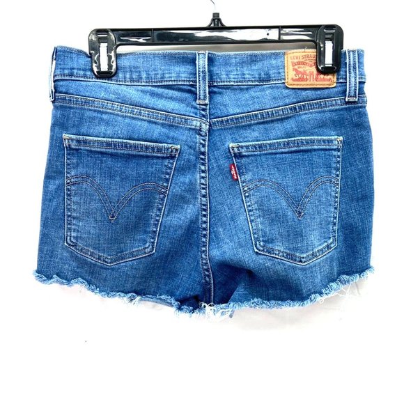 Levi’s Denim Shorts Blue - Size 28 - Picture 2 of 8